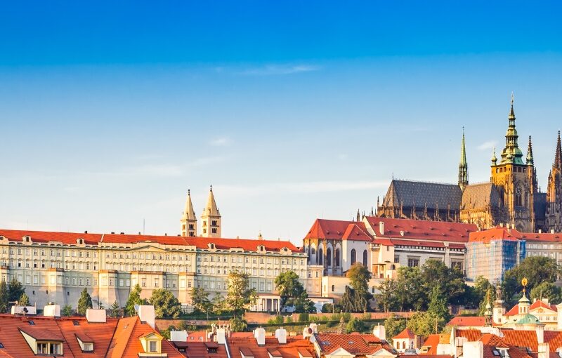 Vista del Castillo de Praga