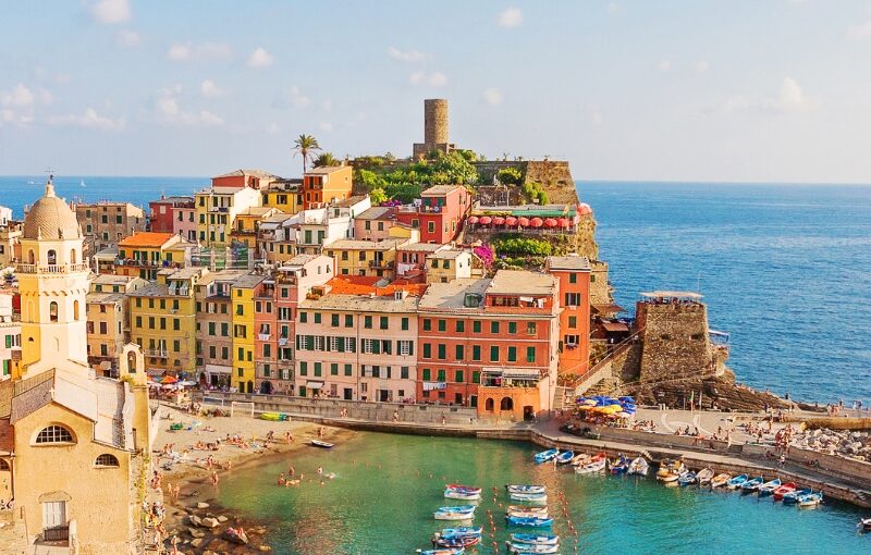 cinque terre en grupo