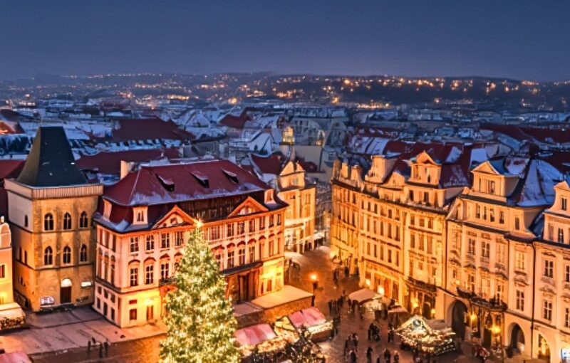 praga en puente diciembre